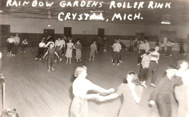 Rainbow Gardens Roller Rink - Old Photo (newer photo)